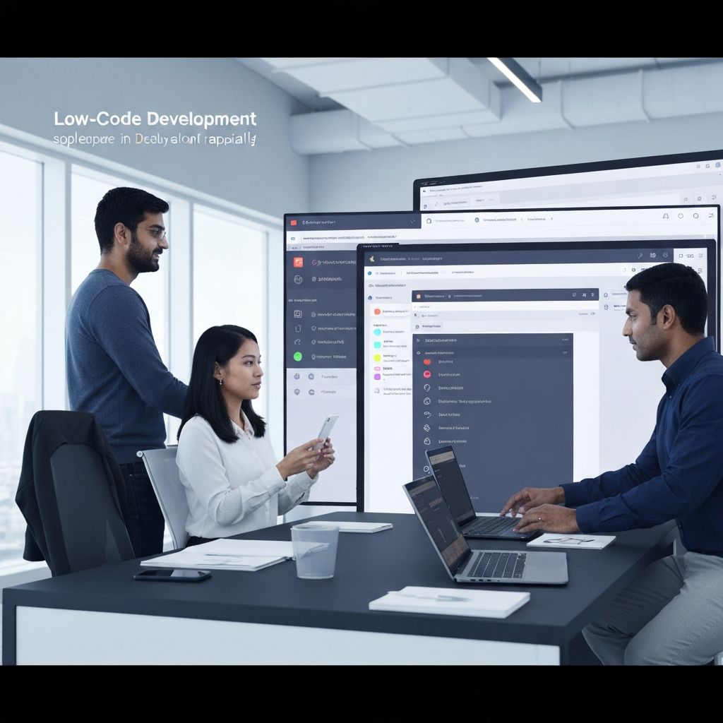 The Rise of Low-Code Development Platforms